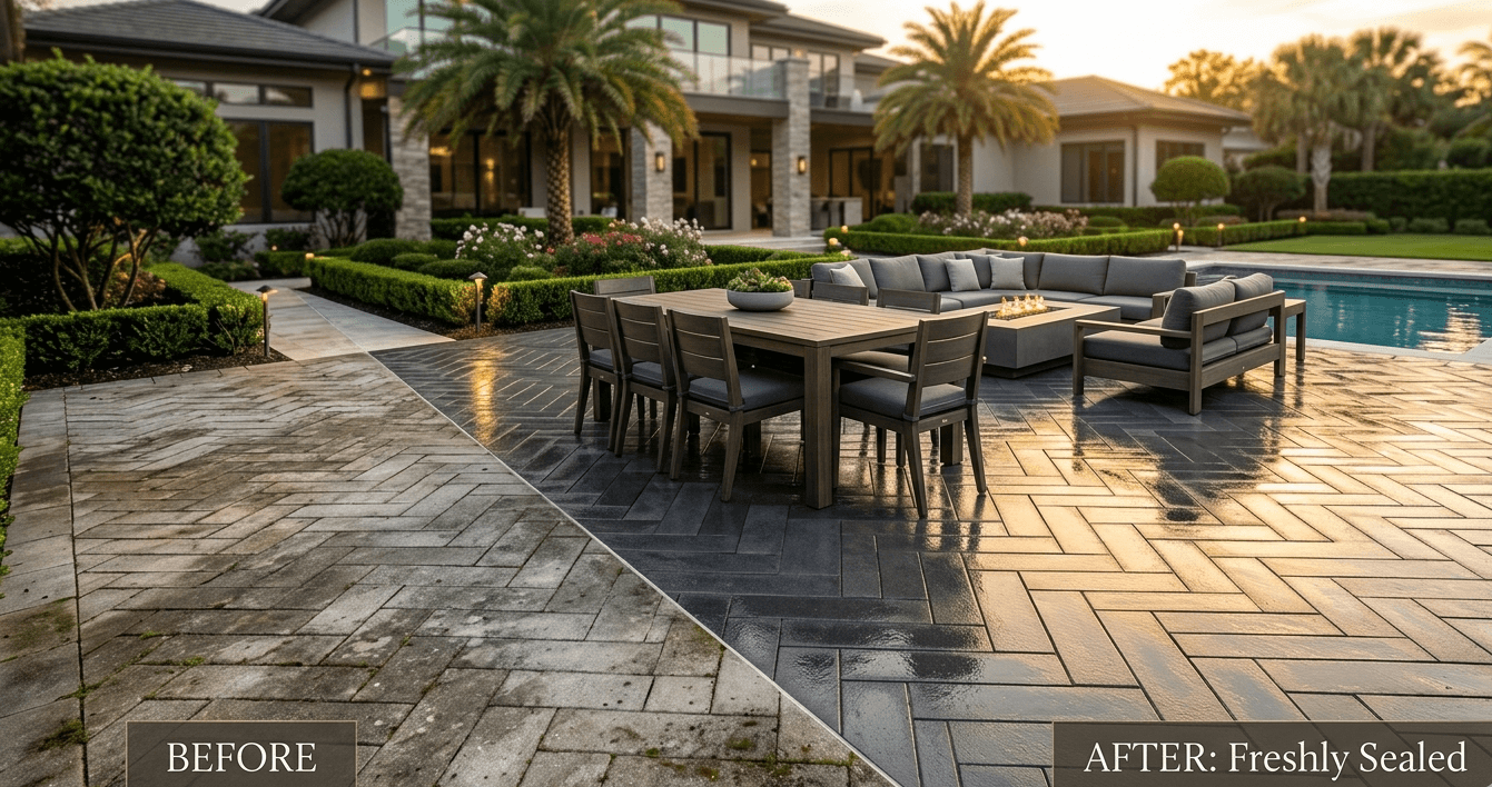 Sealed Patio